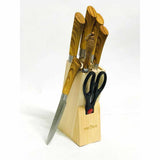 7-Pcs Knife Kit with Stand