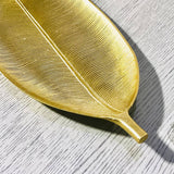 Dining Table Decoration Golden Tray