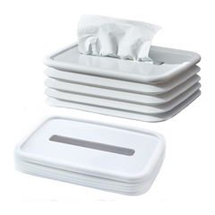 Silicone Foldable Tissue Box