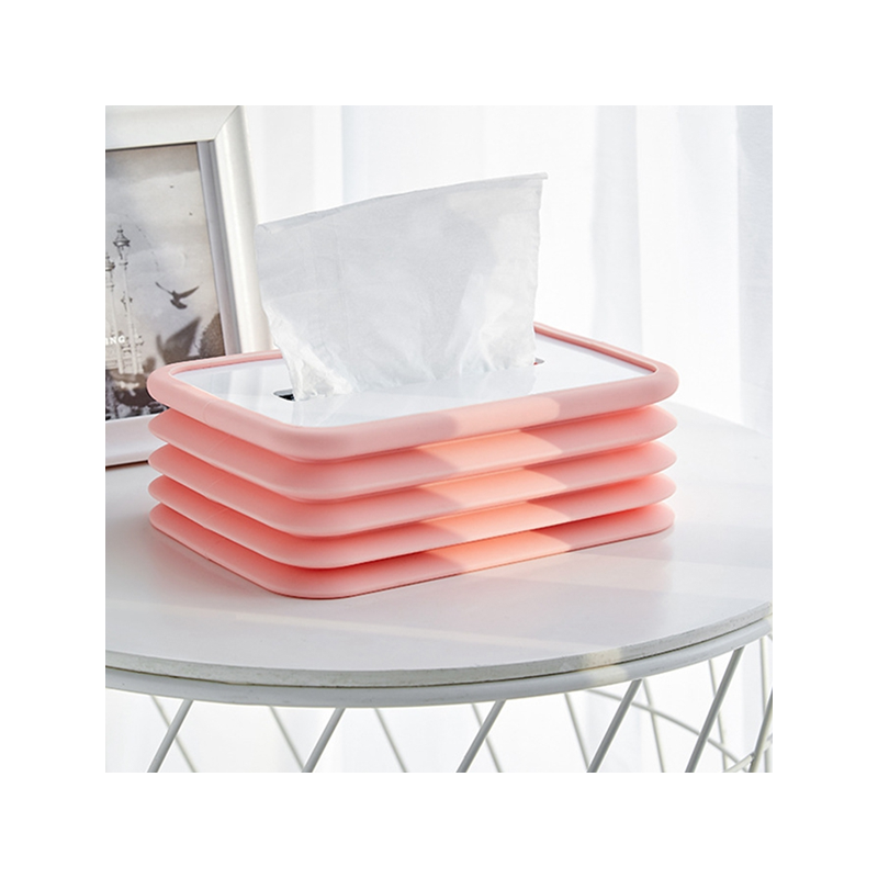 Silicone Foldable Tissue Box