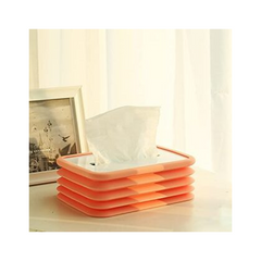 Silicone Foldable Tissue Box