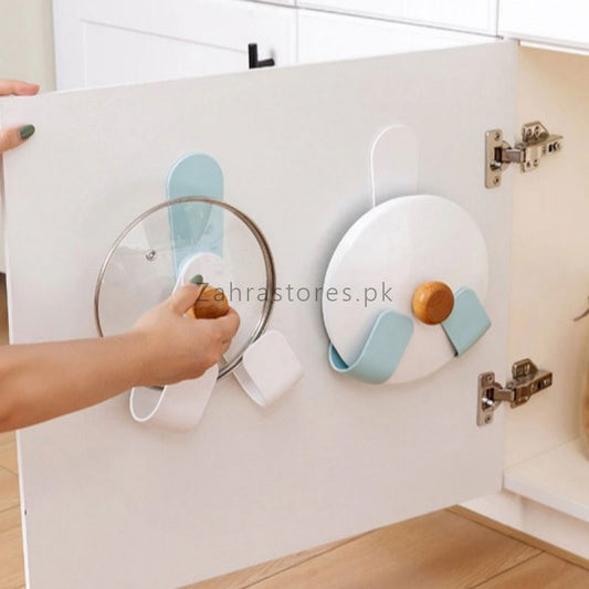 Wall Mounted Punch Free Lid Holder