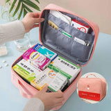 Portable Medical Storage Travel Bag (Pink)