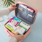 Portable Medical Storage Travel Bag (Pink)