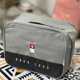 Portable Medical Storage Travel Bag (Grey)