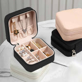 Mini Portable Travel Jewelry Case (Black)