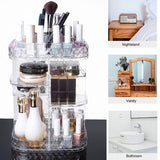 Cosmetics Revolving Organizer Square