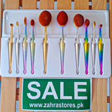 Multipurpose Makeup Brush 10 Pieces Set