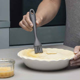 Silicone Curved BBQ Oil Brush