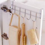 Over Door Steel Hooks Organizer
