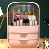 Multifunctional Cosmetics Storage Box (pink)