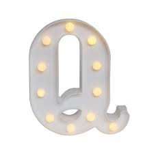Led Battery Operated Alphabets