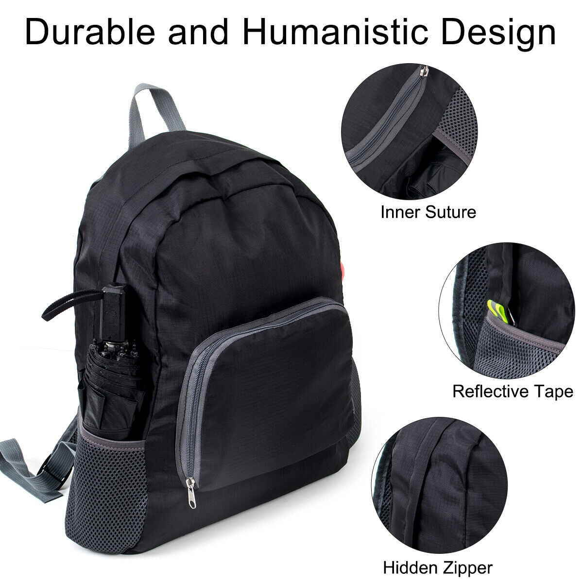 Lightweight Foldable High capacity Backpack