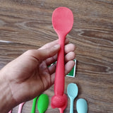 Non-Stick Silicone Small Spatula Spoons