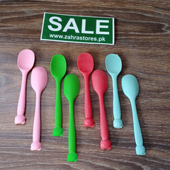 Non-Stick Silicone Small Spatula Spoons