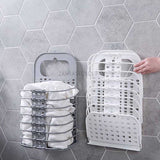 Multifunctional Foldable Wall Hanging Storage Basket