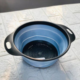 Collapsible Round Silicone Drain Basket