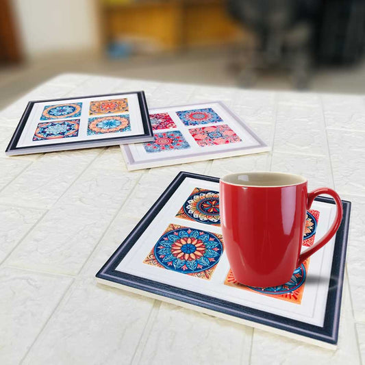 Ceramic Square Tea Coaster