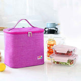 Portable Thick Thermal Insulation Bag (Purple)