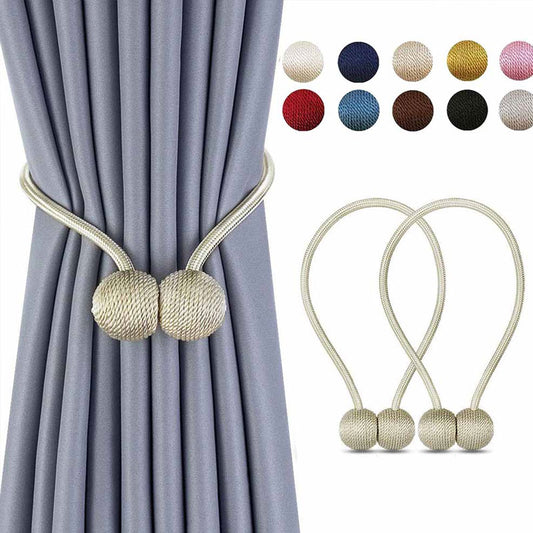 2PCS/Pair Magnetic Curtain Tiebacks