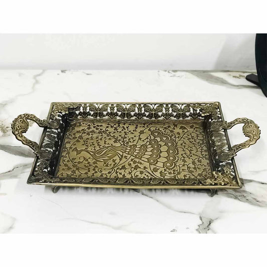 Vintage Decorative Iron Trays