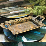 Vintage Decorative Iron Trays - Small