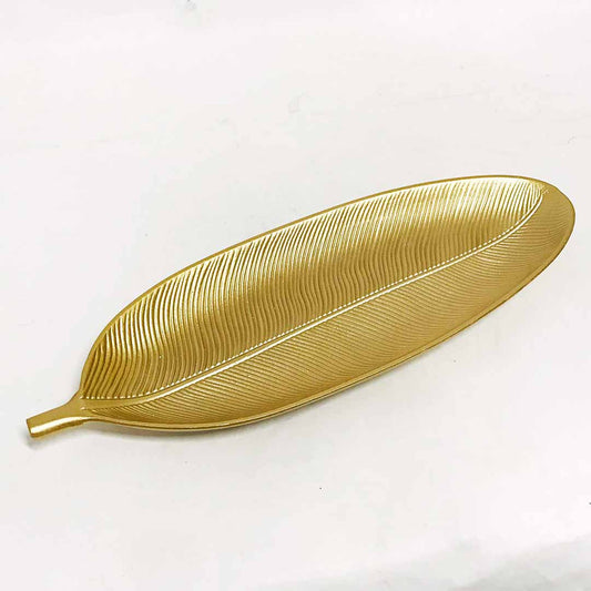 Wooden Table Decoration Leaf Tray