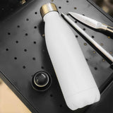 500ML Stainless Steel Water Bottle (White)