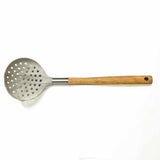Wooden Handle Silicon Serving Spatula
